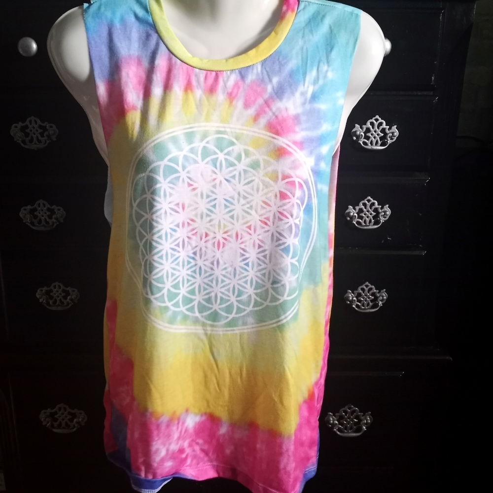 Tie-Dye Muscle Shirt